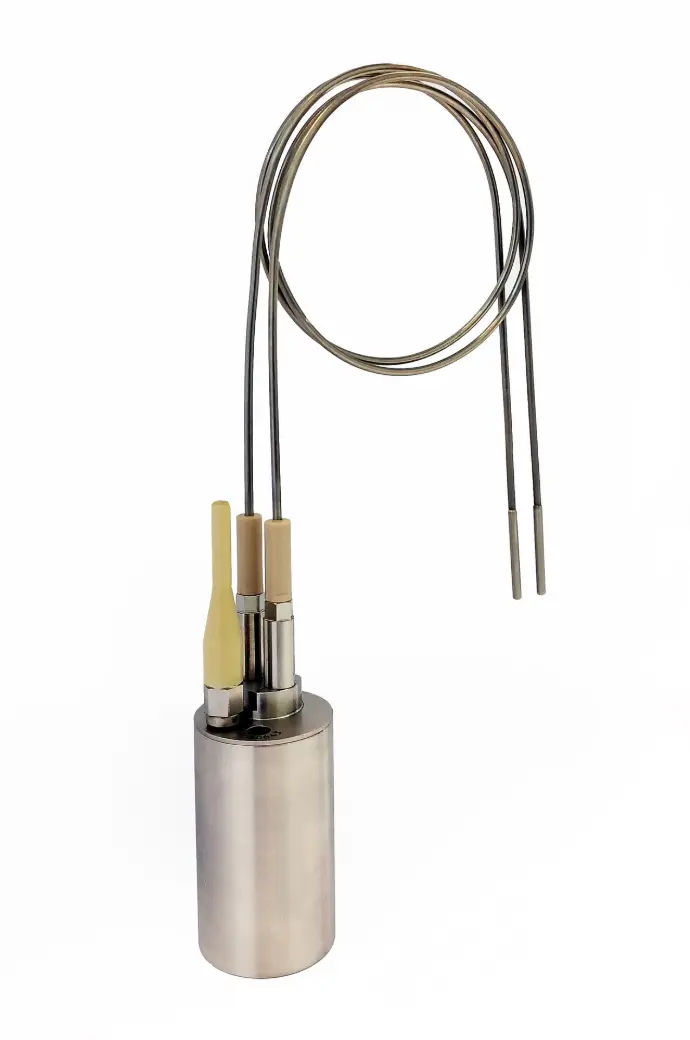 TMI-Orion-NanoVACQ 2Td radio-2 semi-rigid probes Enregistreur de température TMI-Orion NanoVACQ 1Td radio avec 2 sondes semi-rigides